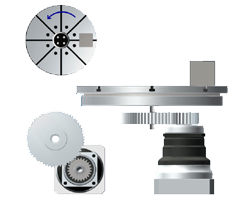 Turning Table
with Gear Drive